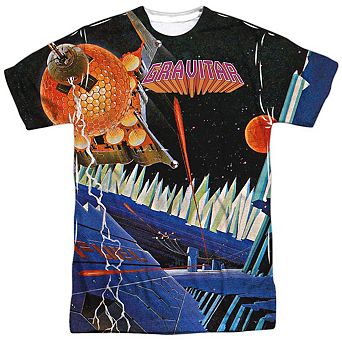 Atari Gravitar Short Sleeve Adult Poly Crew T-shirt