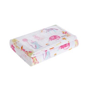 Laura Ashley Kids Party Animals Throw Blanket