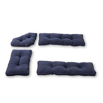 Greendale Home Fashions 4 pc Kitchen Nook Cushion Set