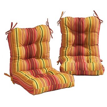 Greendale Home Fashions Outdoor Dining Chair Cushion 2-Pack