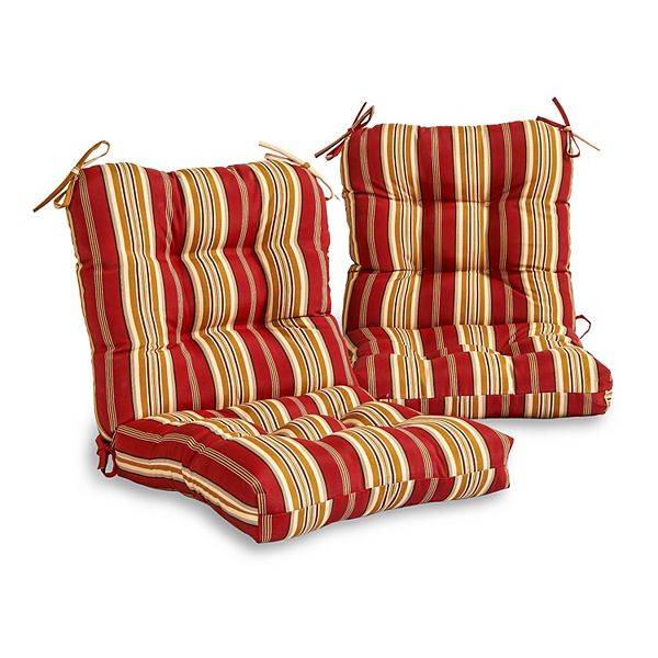 Greendale Home Fashions Outdoor Dining Chair Cushion 2-pack