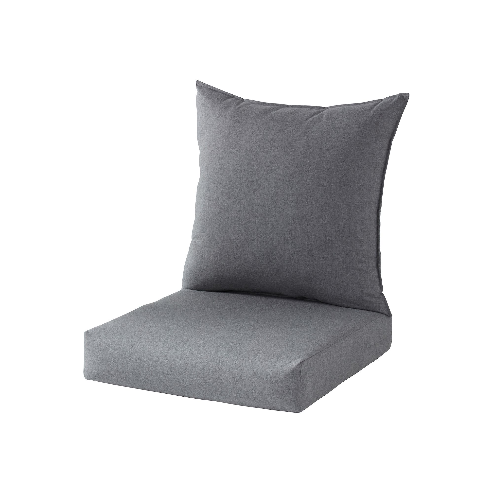 Greendale Home Fashions Sunbrella Fabric Deep Seat Chair Cushion, Grey