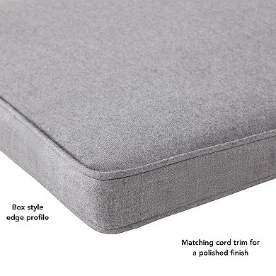 Greendale Home Fashions 2-piece Sunbrella Outdoor Square Chair Pad Set