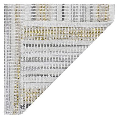 Sonoma Goods For Life Metallic Woven Bath Rug