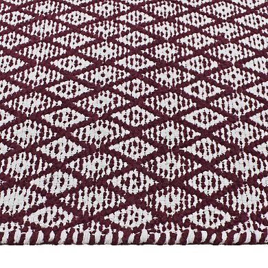 Sonoma Goods For Life Chenille Diamond Bath Rug