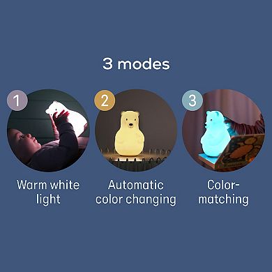 Angelcare Magical Dreams: Lumicolor Bear Night Light