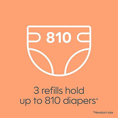 Diaper Genie 3-Pack Clean Laundry Scented Round Refills