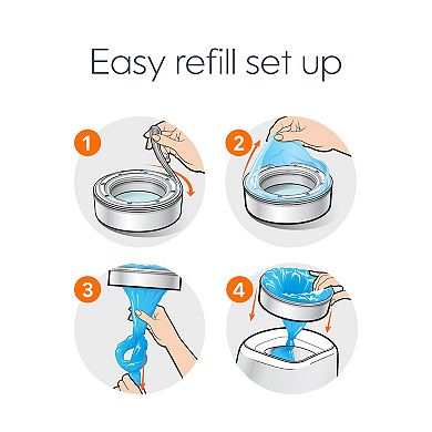 Diaper Genie 3-Pack Clean Laundry Scented Round Refills