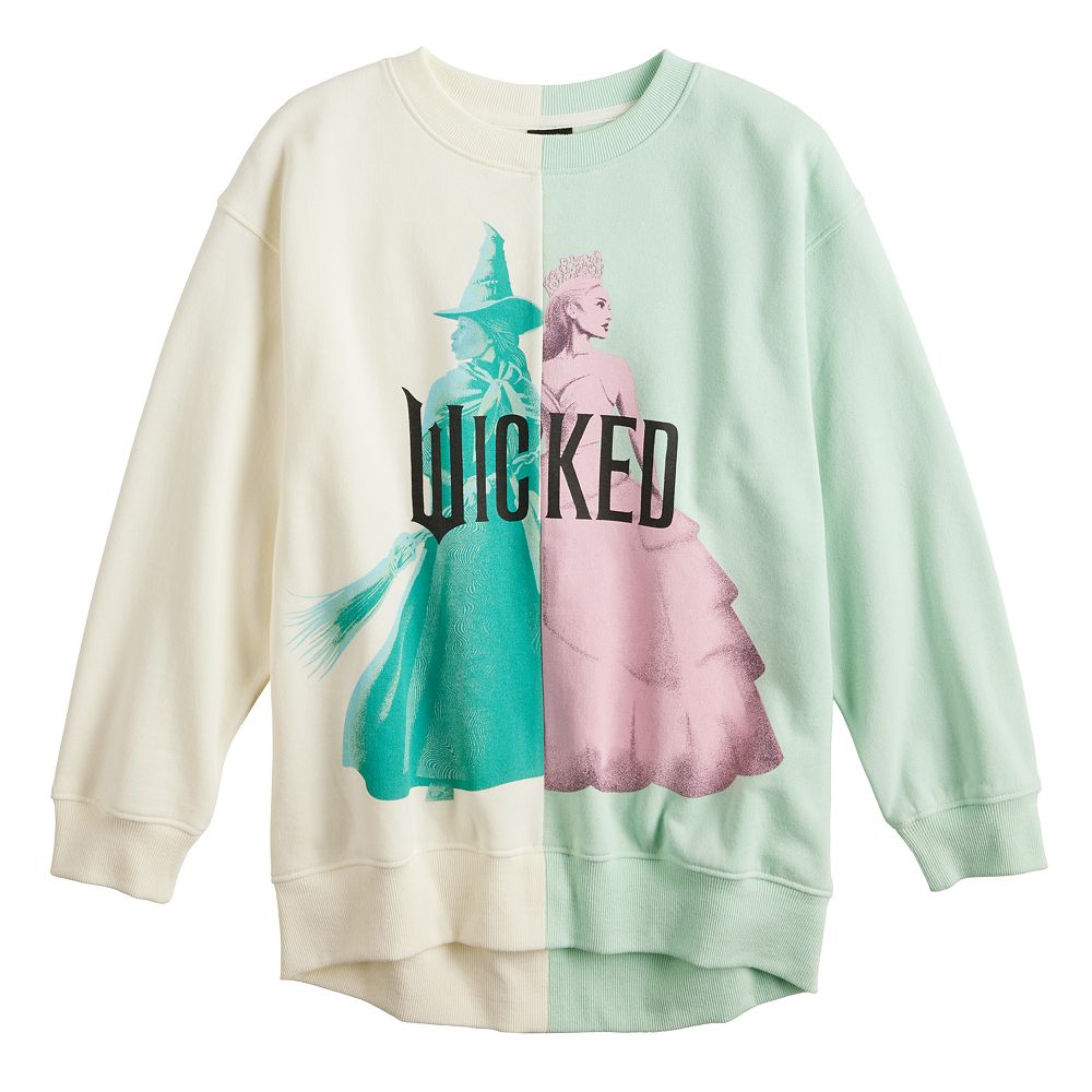 WICKED Dames Hoodie | Elphaba En Glinda Damestruitjes