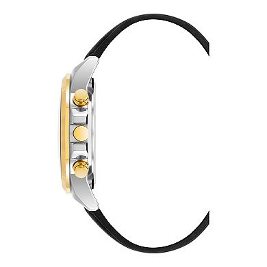 Vince Camuto Men's Two Tone 3 Subdial Calendar Strap Watch