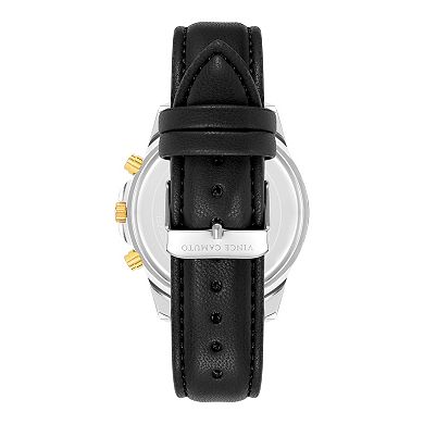 Vince Camuto Men's Two Tone 3 Subdial Calendar Strap Watch