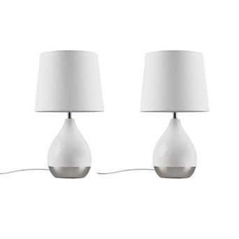 510 Design Liora 2-Tone Ceramic Table Lamp Set of 2