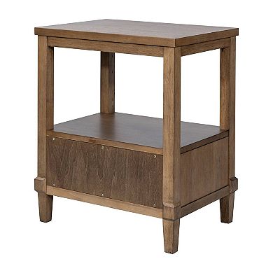 Martha Stewart Salina Woven Cane Nightstand