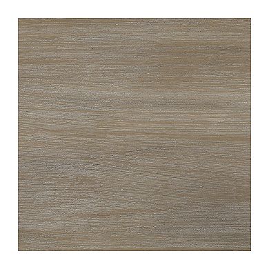 Martha Stewart Ayanna Oval Coffee Table with Shelf