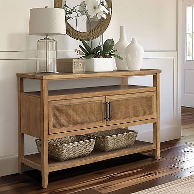 Martha Stewart Naomi 2 Door Storage Console Table