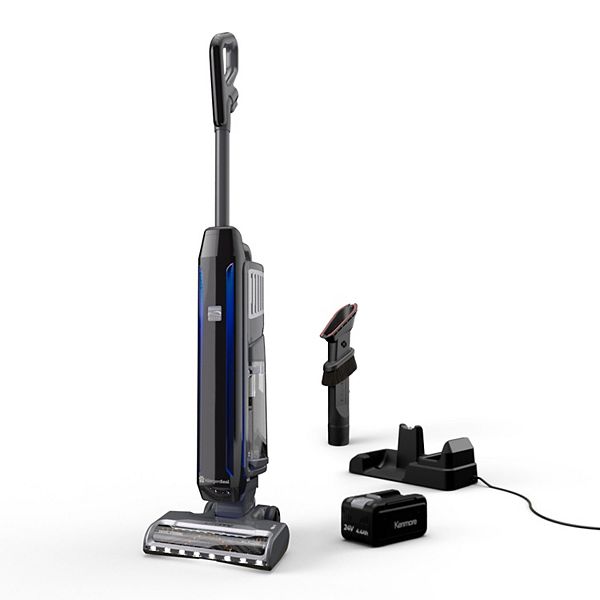 Kenmore Litening Cordless Upright Vacuum - Black Silver