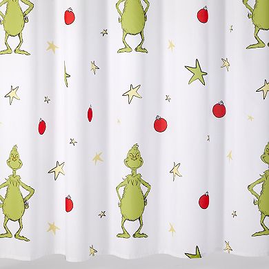 Dr. Seuss Grinch Stand For Fun Shower Curtain