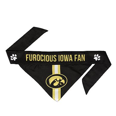 NCAA Iowa Hawkeyes Reversible Pet Bandana