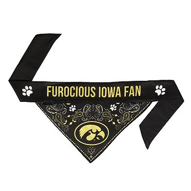 NCAA Iowa Hawkeyes Reversible Pet Bandana
