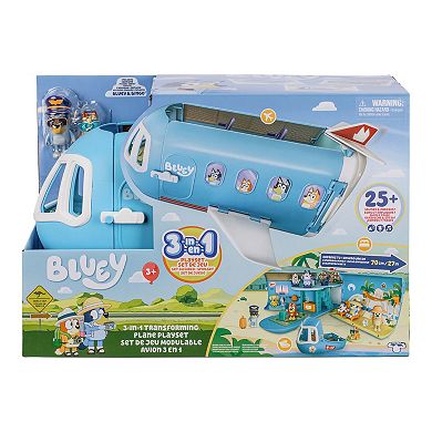 Bluey S11 3-in-1 Airplane Playset