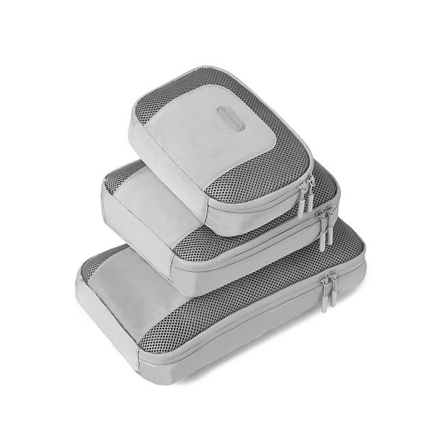 Travelon Packing Intelligence 3-Pack Packing Cubes - Graphite