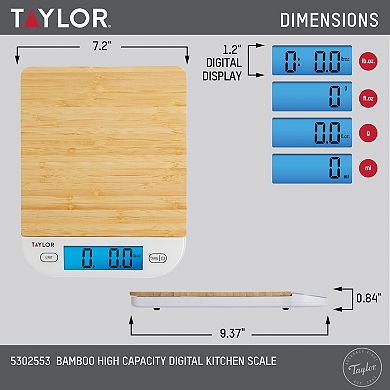 Taylor 15-lb. Kitchen Food Scale