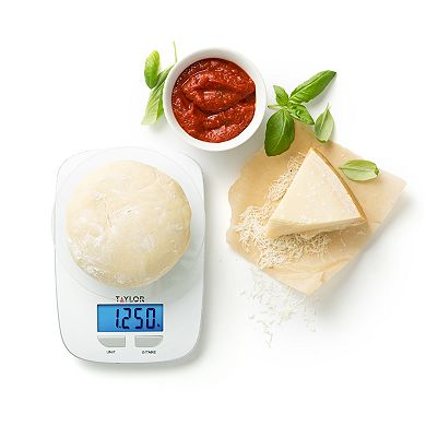 Taylor 11-lb. Glass Platform Digital Kitchen Scale