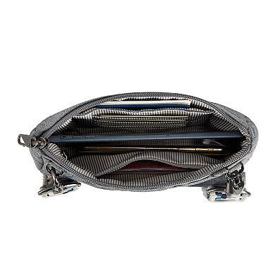 Travelon Anti-Theft Boho Clutch Crossbody Bag
