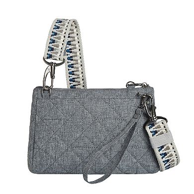 Travelon Anti-Theft Boho Clutch Crossbody Bag