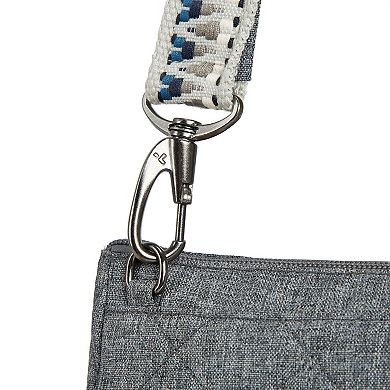 Travelon Anti-Theft Boho Clutch Crossbody Bag