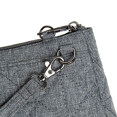 Travelon Anti-Theft Boho Clutch Crossbody Bag