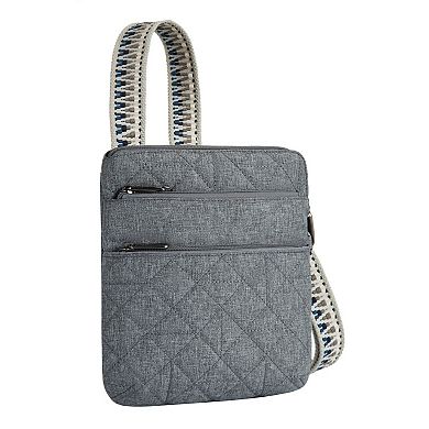 Travelon Anti-Theft Boho Slim Crossbody Bag
