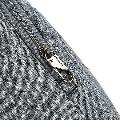 Travelon Anti-Theft Boho Insulated Water Bottle Tote