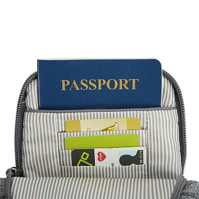 Travelon Anti-Theft Boho Insulated Water Bottle Tote