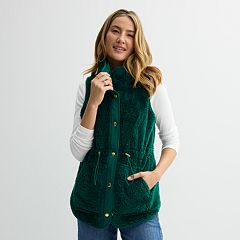 Kohl's newest Mint Green Puffer Vest Medium NWT