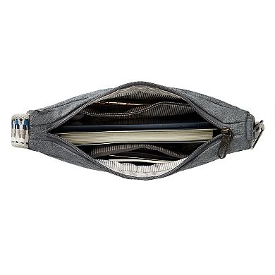 Travelon Anti-Theft Boho Slouchy Crossbody Bag
