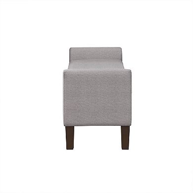 510 Design Blaire Flip-Top Upholstered Storage Bench