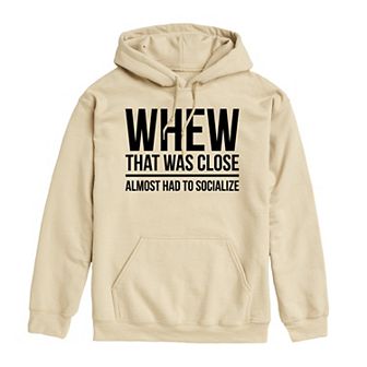 Men's Almost Had To Socialize Graphic Hoodie