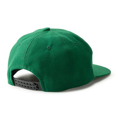 Women's SIJJL Reindeer Embroidered Green Snapback Hat