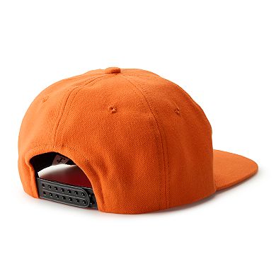 Women's SIJJL Surfboard Embroidered Orange Snapback Hat