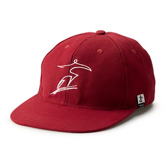 Women's SIJJL Skateboard Embroidered Dark Red Snapback Hat