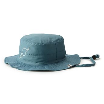 Women's SIJJL Sea Shells Embroidered Light Green Sun Hat