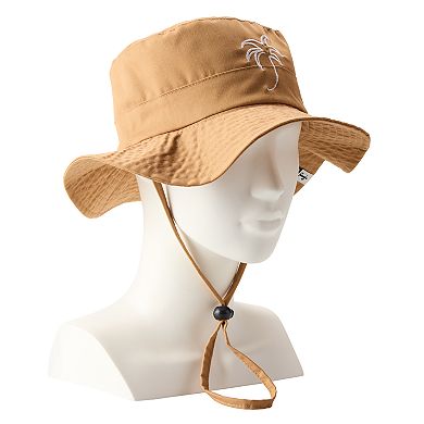 Women's SIJJL Tropical Beach Embroidered Sun Hat