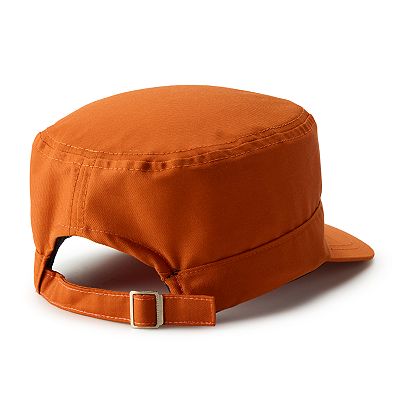 Women's SIJJL Pumpkin Embroidered Orange Cadet Hat