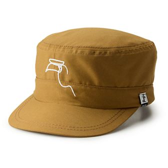 Women's SIJJL Hornbill Embroidered Khaki Cadet Hat