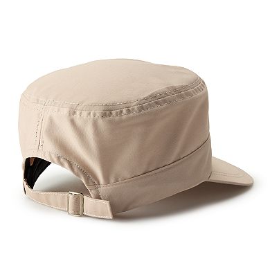 Women's SIJJL Seahorse Embroidered Light Brown Cadet Hat