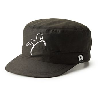 Women's SIJJL Pony Embroidered Black Cadet Hat