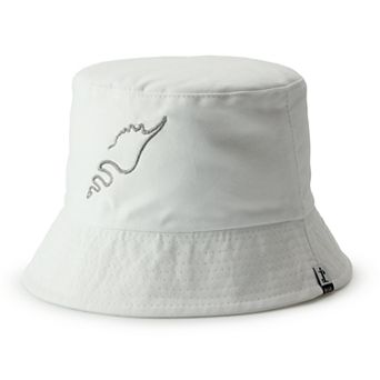 Women's SIJJL Sea Shells Embroidered Putih Bucket Hat