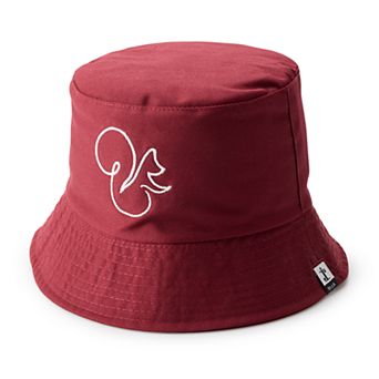 Women's SIJJL Squirrel Embroidered Bucket Hat