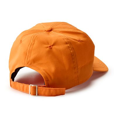 Women's SIJJL Puppy Embroidered Neon Orange Baseball Hat